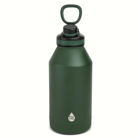 Stainless Steel Ranger Water Bottle 64oz, Dark Green