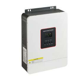 3000W Hybrid Solar Inverter, 24V DC to 230V AC, Pure Sine Wave Power Inverter Charger, Built-in 80A MPPT Solar Controller