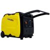 Super Quiet 4500W Portable Inverter Generator – Electric Start, Foldable Handle with Wheels, 212cc 4-Stroke Gas, EPA Compliant