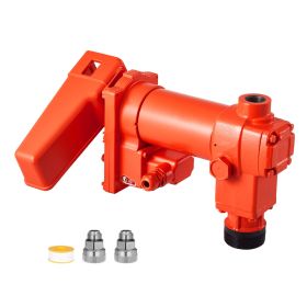 Fuel Transfer Pump 110V, 15 GPM 57 L/min, AC Electric Oil Transfer Pump, 8 ft/2.4 m Max Suction Lift, 37 ft/11.28 m Max Lift, Overheat Protection