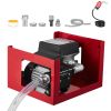 Fuel Transfer Pump 110V, 16 GPM 60 L/min, AC Electric Oil Transfer Pump for Diesel Kerosene Biodiesel, with Meter, Auto Fuel Nozzle & 2 Hoses