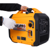 3500W Portable inverter Generator, gas powered, ultra-silent frequency conversion generator, EPA compliant with CO sensor, compact structure