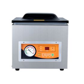 Chamber Vacuum Sealer, 260W Sealing Power, Vacuum Packing Machine for Wet Foods, Meats, Marinades and More, Compact Size with 10.2 in Sealing Length