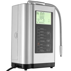Alkaline Water Ionizer Machine, pH 3.5-10.5 Alkaline Acidic Hydrogen Water Purifier, 7 Water Settings Home Filtration System, Up to -650mV ORP