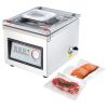 Chamber Vacuum Sealer, 320W Sealing Power, Vacuum Packing Machine for Wet Foods, Meats, Marinades and More, Compact Size with 12.6 in Sealing Length