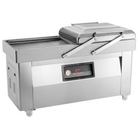 Chamber Vacuum Sealer, 1200W Sealing Power, Vacuum Packing Machine for Wet Foods, Meats, Marinades and More, Compact Size with 23.6 in Sealing Length