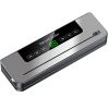 Automatic Vacuum Sealer Machine for Household Food Preservation - Dry & Wet Use, Deep Space Gray, Includes 50 Free 20x30 Textured Bags