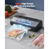 Vacuum Sealer Machine, 80Kpa 120W Powerful Compact Food Sealer, 7-in-1 Multi-Functional Food Vacuum Sealer