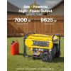 Portable Generator, 9625W Peak Watt Home Generator, Backup Generators for Home with Foldable Handle, Electric Start, Gas Powered, CO Sensor