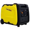 Super Quiet 4500W Portable Inverter Generator – Electric Start, Foldable Handle with Wheels, 212cc 4-Stroke Gas, EPA Compliant