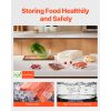 Vacuum Sealer Bags, 200 PCS 8 x 12 Inch Durable Seal Bags, Non-BPA Food Grade Seal A Meal Freezer Bags, Vac Sealing Bag for Food Saver