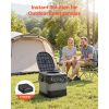 Portable Toilet, 330 lbs Load Capacity, Folding Camping Toilet for Adults, Outdoor Travel Potty with Carry Bag, Trash Bags, Suitable for Home Use