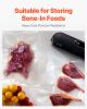 Vacuum Sealer Bags, 3 Rolls 11 In x 20 Ft & 3 Rolls 8 In x 20 Ft, Non-BPA Food Grade Seal A Meal Freezer Bag, Customizable Vac Sealing Food Saver Bags