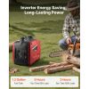 Inverter Generator, 3000W Peak Watt Quiet Inverter Generator, Portable Inverters Generators for Home Use, Gas Powered