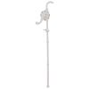 Drum Pump, 6.5 GPM Flow, Rotary Barrel Pump Hand Crank, Fits 5 to 55 Gallon Drums with 3-Section Suction Tube Assembly and Hose