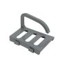Portable Toilet with Non-slip Mat Grey