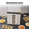Food Dehydrator Machine, 10 Stainless Steel Trays, 1000W Electric Food Dryer with Digital Adjustable Timer & Temperature for Jerky, Herb, Meat, Beef