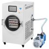Vacuum Freeze Dryer Machine, 8.8-13.2 LBS/Batch Food Freeze Drying Machine with 4-Layer Trays, Vacuum Pump, Adjustable Timer and Temperature Control