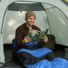 Rectangular Heated Sleeping Bag, Lightweight Sleeping Bag with Multi USB Powered Heating Pads