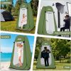 Pop Up Privacy Shower Tent, Portable Pop Up Beach Dressing Changing Room UV/Rain Outdoor Privacy Shelter Camping Tent